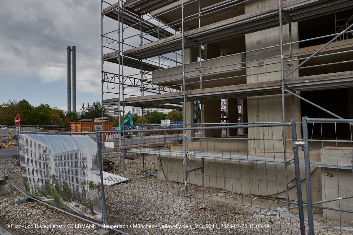 25.07.2023 - Rundgang im Alexisquartier in Neuperlach